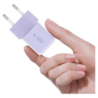 Tech-Protect NCM25 USB-C PD 25W Wall Charger - Purple
