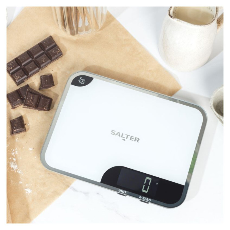 Salter 1064 WFEU12 Mini-Max 5kg Digital Kitchen Scale - White
