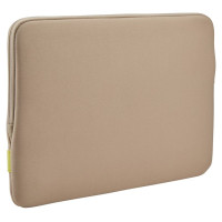 Case Logic 4689 Reflect Laptop Sleeve 13.3 REFPC-113 Plaza Taupe/Sun-Lime
