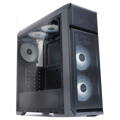 Zalman N5 OF ATX, White LED x3, ODD