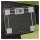 Salter 9081 SV3R Toughened Glass Compact Electronic Bathroom Scale