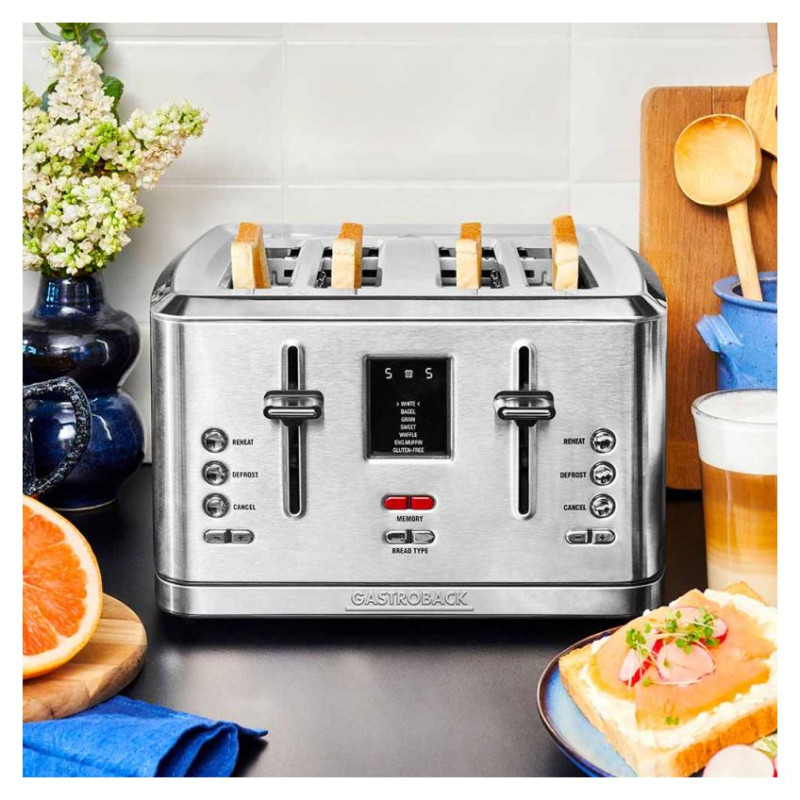 Gastroback 42396 Design Toaster Digital 4S