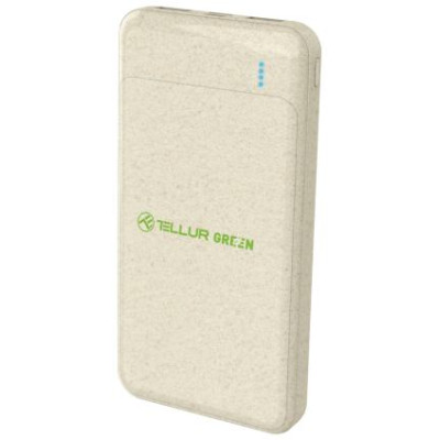Tellur PD103 Green Power Bank 10000mAh, 2xQC3.0 + PD 18W cream
