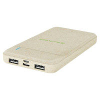 Tellur PD103 Green Power Bank 10000mAh, 2xQC3.0 + PD 18W cream