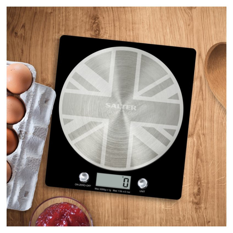 Salter 1036 UJBKDR Great British Disc Digital Kitchen Scale