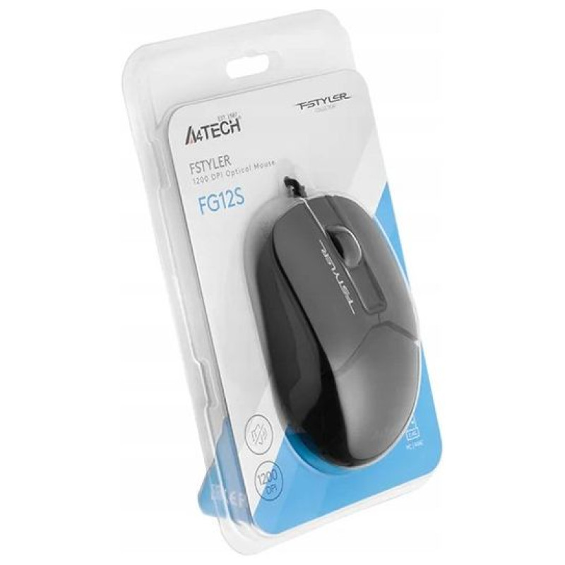 A4Tech 47116 FSTYLER FM12S Black