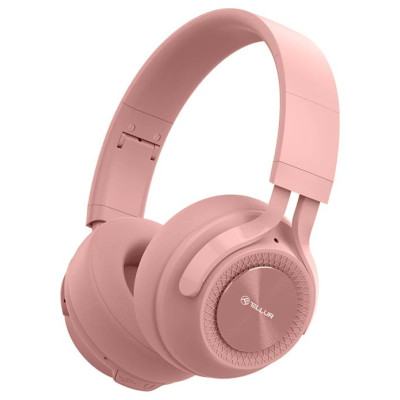 Tellur Feel Bluetooth Over-Ear Headphones Pink