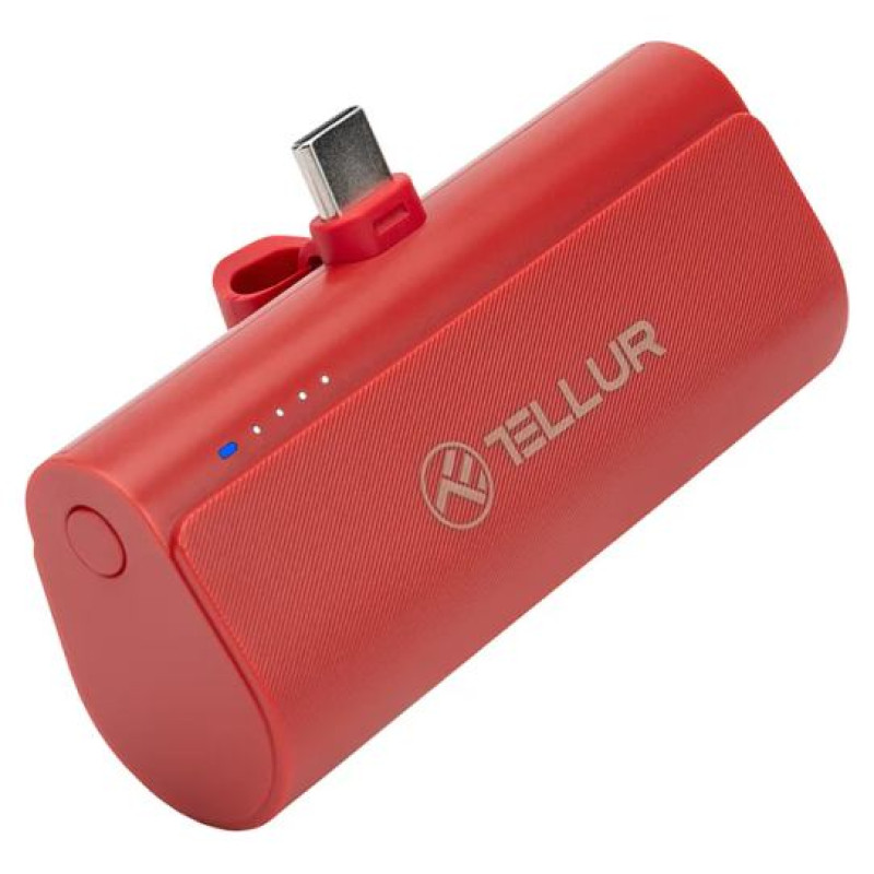 Tellur PD202 Powerbank 5000mAh red