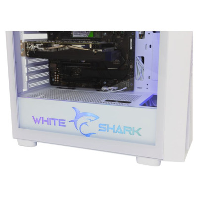 White Shark GCC-2401 Warhead-3 White 4 Fans 12cm RGB