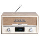 Denver MDA-525LW Light Wood