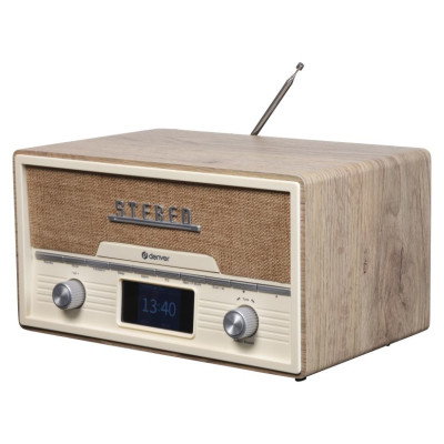 Denver MDA-525LW Light Wood