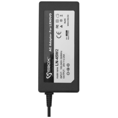 Sbox LN-45W2 Adapter for Lenovo notebooks Round