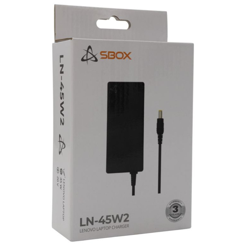 Sbox LN-45W2 Adapter for Lenovo notebooks Round