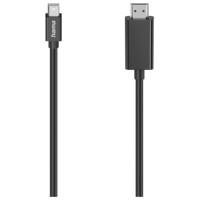 Hama 00200711 Video Cable, Mini-DI Plug - HDMI Plug, Ultra-HD 4K, 1.5m