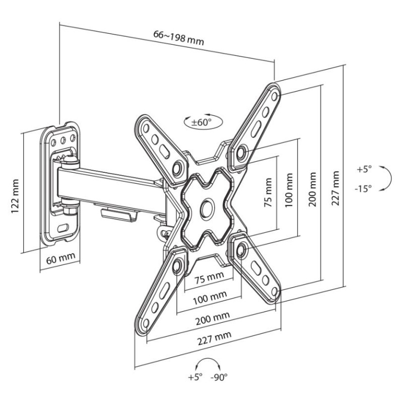 Sbox LCD-221-2  (13-43/20kg/200x200)