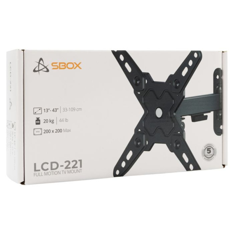 Sbox LCD-221-2  (13-43/20kg/200x200)