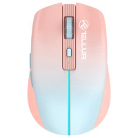 Tellur Silent Click Wireless Mouse Orange
