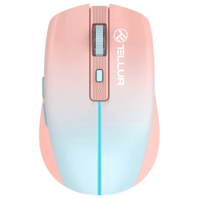 Tellur Silent Click Wireless Mouse Orange