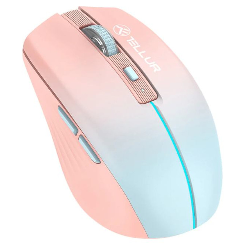 Tellur Silent Click Wireless Mouse Orange