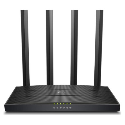Tp-Link Wireless Router|TP-LINK|Wireless Router|1167 Mbps|IEEE 802.11n|IEEE 802.11ac|USB 2.0|1 WAN|4x10/100/1000M|Number of antennas 4|ARCHERC6U