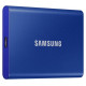 Samsung External SSD|SAMSUNG|T7|1TB|USB 3.2|Write speed 1000 MBytes/sec|Read speed 1050 MBytes/sec|MU-PC1T0H/WW