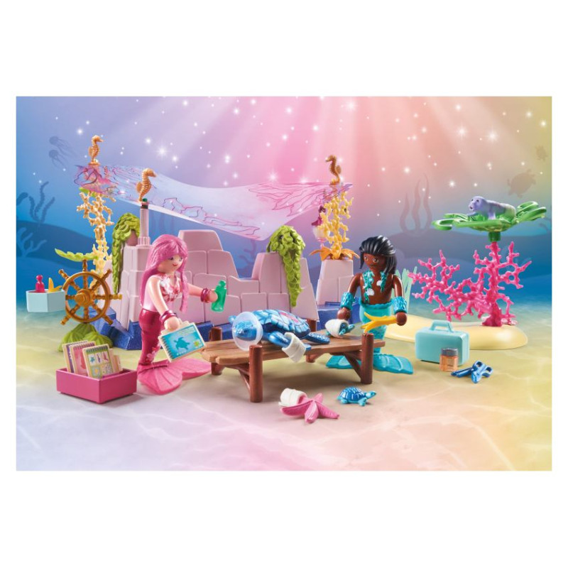 Playmobil MERMAIDS Nāriņu dzīvnieku aprūpes centrs 71499