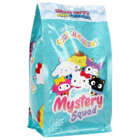 Squishmallows HELLO KITTY Mystery Squad W25 noslēpumainā plīša rotaļlieta, 12 cm