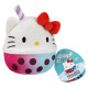 Squishmallows HELLO KITTY Mystery Squad W25 noslēpumainā plīša rotaļlieta, 12 cm