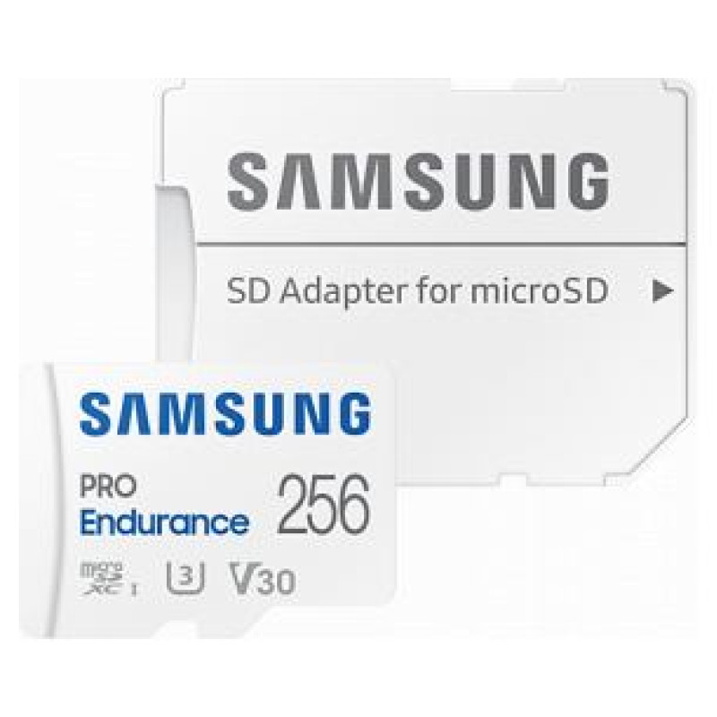 Samsung PRO Endurance microSD 256GB + Adapter