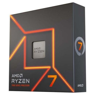 AMD CPU|AMD|Desktop|Ryzen 7|R7-7700X|4500 MHz|Cores 8|32MB|Socket SAM5|105 Watts|GPU Radeon|BOX|100-100000591WOF