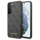 Guess GUHCS22SG4GFGR S22 S901 szary/grey hard case 4G Metal Gold Logo