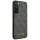 Guess GUHCS22SG4GFGR S22 S901 szary/grey hard case 4G Metal Gold Logo