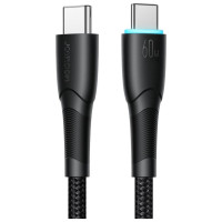 Joyroom Starry Series SA32-CC3 USB-C / USB-C cable 60W 1m - black