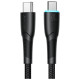 Joyroom Starry Series SA32-CC3 USB-C / USB-C cable 60W 1m - black