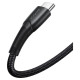 Joyroom Starry Series SA32-CC3 USB-C / USB-C cable 60W 1m - black