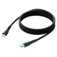 Joyroom Starry Series SA32-CC3 USB-C / USB-C cable 60W 1m - black
