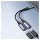 Joyroom SY-C03 USB-C to 2x USB-C 2in1 DAC adapter - black