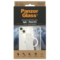 Panzerglass HardCase with MagSafe Antibacterial Military Grade Certified Case for iPhone 14/15/13 - Transparent