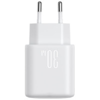 Joyroom JR-TCF24 USB-C PD 30W QC SFC network charger - white + 1m USB-C cable
