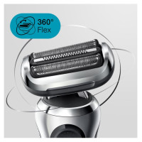 Braun Series 7 360 Flex skuveklis  AutoSense, sudraba - 71-S4200cs