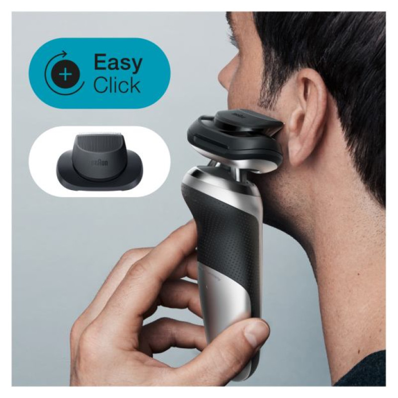 Braun Series 7 360 Flex skuveklis  AutoSense, sudraba - 71-S4200cs