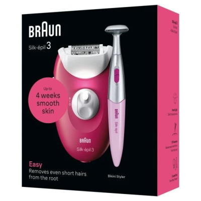 Braun Silk 3 epilators ar bikini trimmeri - SE3-202