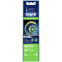 Braun el.zobu birstes uzgalis Cross Action, 2 gab, melns - EB 50-2 BLK
