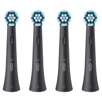 Braun SBF-4 Oral-B GentleCare zobu birstes uzgaļi, melni, 4 gab. - iO RB SBF-4