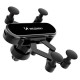 Wozinsky car phone holder gravity for ventilation grille black (WCH-05)