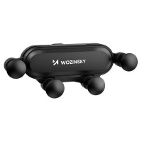 Wozinsky car phone holder gravity for ventilation grille black (WCH-05)