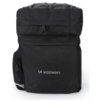 Wozinsky spacious bike bag 60 l for the trunk (rain cover included) black (WBB13BK)
