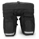 Wozinsky spacious bike bag 60 l for the trunk (rain cover included) black (WBB13BK)