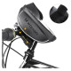 Wozinsky bike handlebar bag with phone case 1l black (WBB16BK)