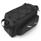 Wozinsky bike carrier bag with 9l shoulder strap (rain cover included) black (WBB22BK)